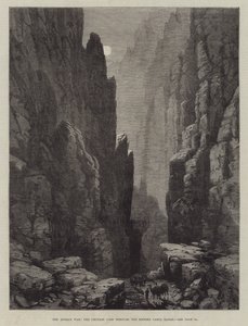 The Afghan War, the Chunari Pass through the Khoord Cabul Range